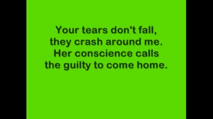 Bullet For My Valentine - Tears Dont Fall - karaoke