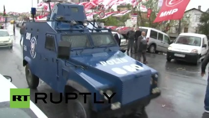 Turkey: Masked men open gunfire at election campaign bureau