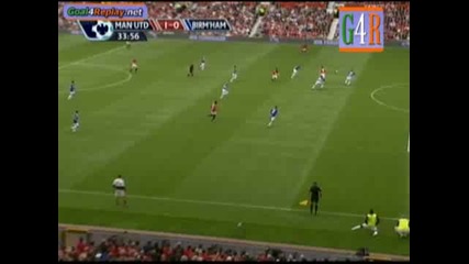 Manchester Utd - Birmingham City 1 - 0 (1 - 0,  16 8 2009)