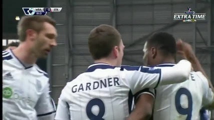 Уест Бромич 1:0 Стоук Сити 14.03.2015