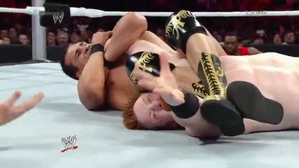 Sheamus vs Alberto Del Rio vs Dolph Ziggler ( Intercontinental Title No. 1 ) - Wwe Main Event25/3/14