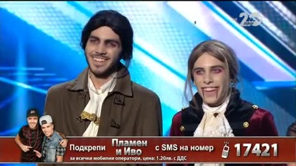 Иво и Пламен - X Factor Live (28.10.2014)