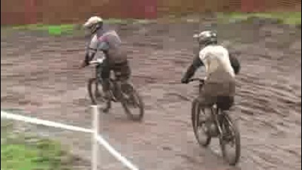 Mountain Bike Mud Racing