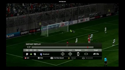 Fifa 11 - Пряк свободен на Маркиньос 