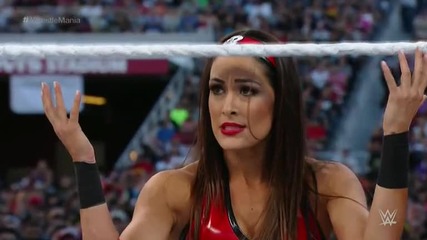 [wrestlemania 31]- Paige и Aj Lee vs The Bella Twins