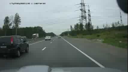 _deer_ Kamikaze in Lada on the Highway