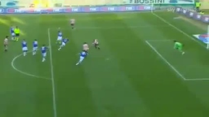 Palermo - Sampdoria 3 - 0 Assist di Javier Pastore e gol di Fabr 