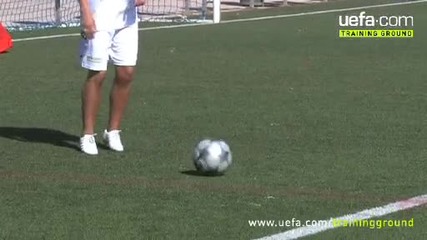Who said girls cant play football? 