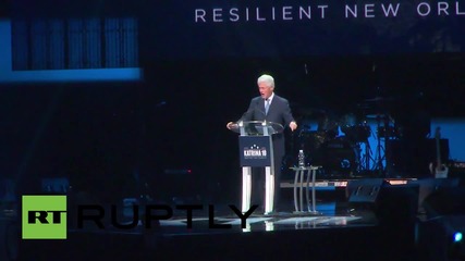 USA: Clinton praises New Orleans' progress ten years after Katrina