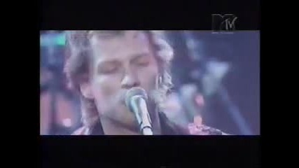 Jon Bon Jovi Every Word Was A Piece Of My Heart Live Forum London Mtv 1997 