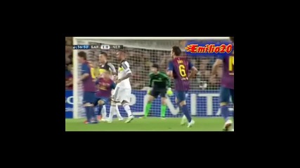 Незабравим мач ! Барселона 2 - 2 Челси 24.04.2012