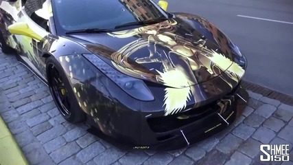 Team Anime Liberty Walk Ferrari 458 - Gumball 3000 2015