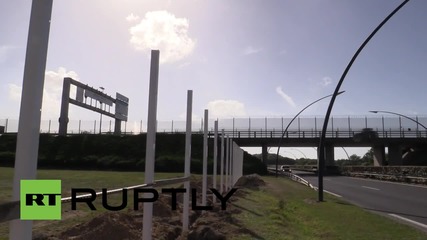 Франция: Започна работата по 600 метрова анти имиграционна ограда в Кале