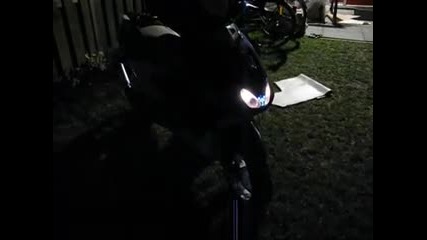 Project Aerox Blue Neon