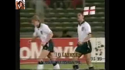 Най - великия рикошет в Историята на Футбола Германия - Англия 1/2 финал Сп 1990