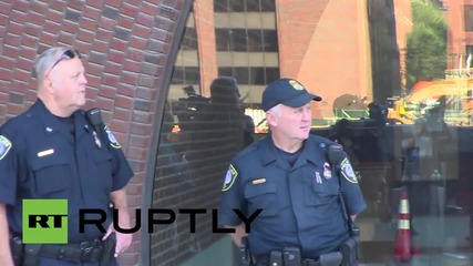 USA: Boston Marathon bombing victims arrive in court to hear Tsarnaev sentence