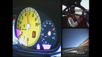 Ferrari 599 336km/h Това са 210mph