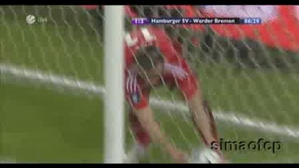 Hamburg - Werder Bremen 2 - 3 Olic