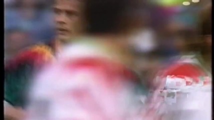 Футбол България - Германия 1995 - Първо полувреме Част 1_4 (720p)