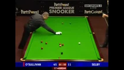 Премиер лига Финал - Ronnie O`sullivan - Mark Selby 1фр.
