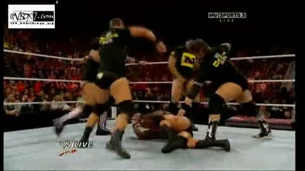 Raw Randy Orton vs John Cena