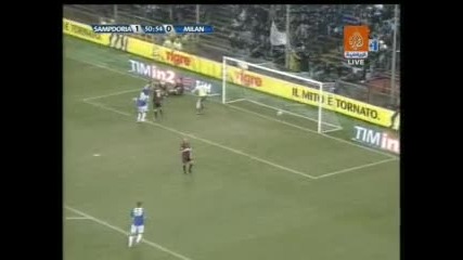 Сампдория 2 - 1 Милан Дж Пацини
