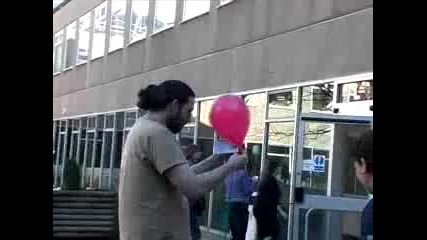 Funniest Balloon Launch Ever