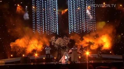 Eva Rivas second rehearsal (impression) at the 2010 Eurovision Song Contest 