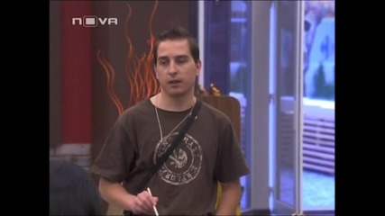 Скандала между Елеонора и Давид - Big Brother Family 16.04.2010