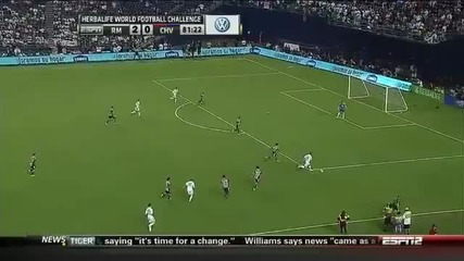 Real Madrid vs Chivas de Guadalajara 3:0 Всички голове & Пълен акцент 20/07/11