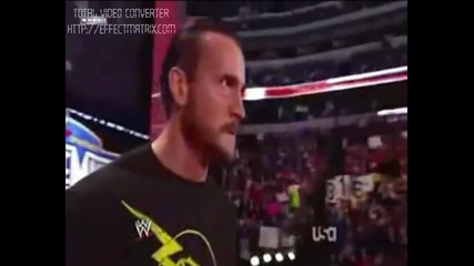 Randy Orton Vs Cm punk wrestlemania 27 Promo