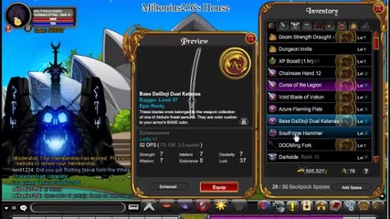 =aqw= Miltonius256 items