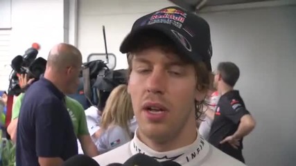 F1 2011 Malaysia - Sebastien Vettel Interview Post Race 