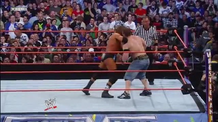 Randy Orton vs. John Cena vs. Triple H - Wwe Championship Triple Threat Match Wrestlemania 24