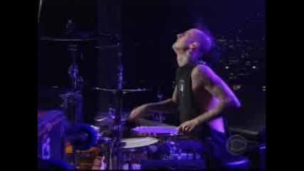 Blink 182 - Down (Letterman) - Live