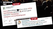 Lindsay Lohan Tweets, Then Quickly Deletes 'N-Word'