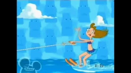 Phineas and Ferb - Зад вкъщи плаж (backyard Beach) Bg audio Vbox7