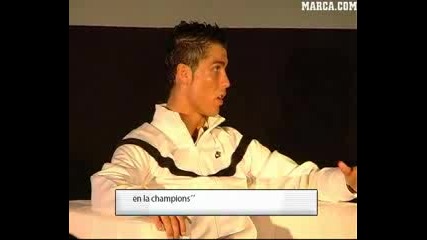 Cristiano Ronaldo Interview New Nike Mercurial Superfly Part 1