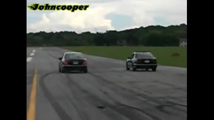 Mercedes E55 Amg vs Mercedes E500
