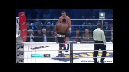Виталий Кличко срещу Дерек Чисора-4 round