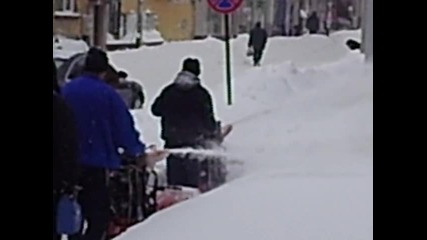 Сняг в Свищов 2 08.02.2010