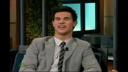 Taylor Lautner-jay Leno
