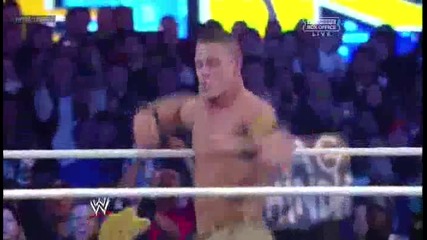 Wrestlemania 29 The Rock vs John Cena
