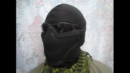 Quick view of the Stalker brass guard mask.