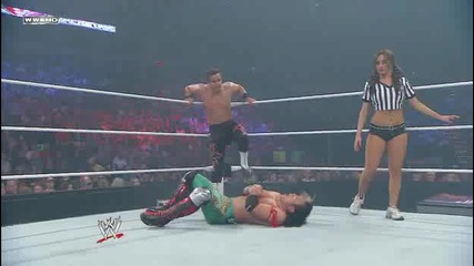 Wwe Superstars 08/07/10 Yoshi Tatsu & Gail Kim vs Primo & Jillian [ Guest Referees - Bella Twins ]