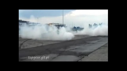 Mercedes Cls55 Amg burnout