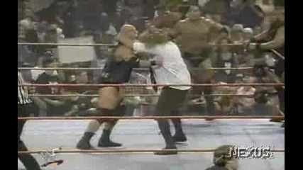 Tag Team Title Four Corner Match - Raw is War 08.10.1998 