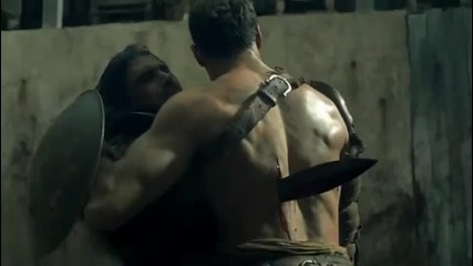 Spartacus - Gods of the Arena - Crixus vs Auctus - End of the Battle