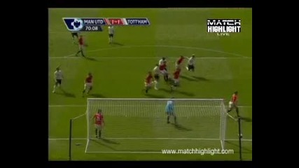Manchester United 1 – 1 Tottenham Hotspur 24.04.2010