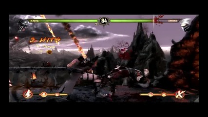 mortal combat complete Kabal vs smoke
